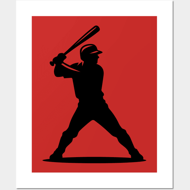 Baseball Batter Wall Art by KayBee Gift Shop